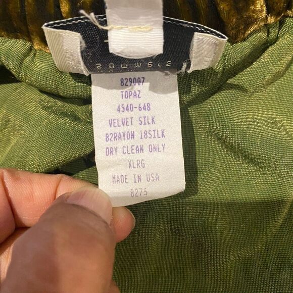 Kathleen Sommers Ladies Size X-Large Silk Blend Wide Leg Pants - Picture 12 of 12